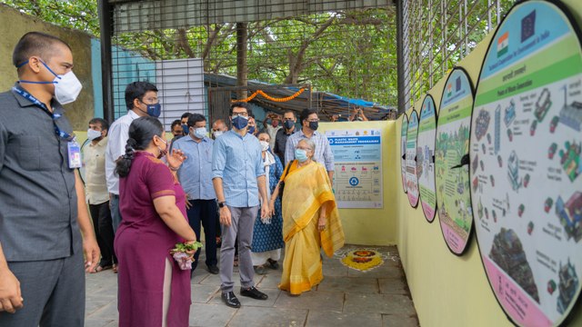 Aaditya Thackeray, MCGM inaugurate a material recovery facility in partnership with UNDP and HUL